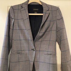 Club Monaco Plaid Blazer